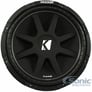 2) KICKER 43C154 Comp 15" 1000w Car Audio Subwoofers + Mono Amplifier + Amp Kit Image 3