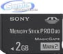 Sony MS-MT2G/ECO 2GB Memory Stick PRO Duo Media Image 1