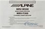 Alpine MRV-F300 Amplifier + Pioneer 6.5" Component System + Amp kit Image 5
