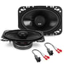 NVX Rear N-Series Speaker Upgrade Kit for 1994-2004 Chevy S-10 Pickup Image 1