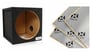 Atrend 12SQL 12" Closure+ NVX Sound Damping Trunk Kit Image 1