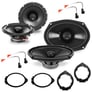 NVX Complete N-Series Speaker Upgrade Kit for 15-19 GMC Sierra Crew Cab Image 1