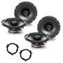 NVX Complete N-Series Speaker Upgrade Kit for 2003-2008 Pontiac Vibe Image 1