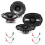 NVX Complete N-Series Speaker Upgrade Kit for 2004-2008 Acura TL Image 1