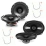 NVX Complete N-Series Speaker Upgrade Kit for 2004-2013 Mitsubishi Galant Image 1