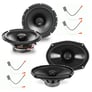 NVX Complete N-Series Speaker Upgrade Kit for 1995-2005 Mitsubishi Eclipse Image 1