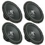 (4-Pack) Hifonics HFX12D4BK Subwoofers Image 1