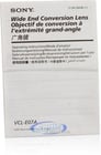 Sony VCL-E07A Wide Angle Conversion Lens Image 4