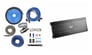 NVX NBA401 Amplifier + NVX 4 Gauge Premium Amp Wiring Kit Image 1