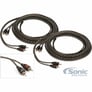 Cerwin Vega CVP1200.4D Amplifier with Belva 8 Gauge Amp Kit Image 3