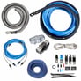 Massive Audio E4 Amplifier + NVX 1/0 Gauge Amp Wiring Kit Image 2
