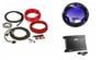 Boss PD12LED Subwoofer + Belva 1500W Amplifier + 8 Gauge Amp kit Image 1