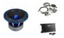 Power Acoustik MOFO-122X Sub + Belva 4000W BXD3K Amplifier + 4 Gauge Amp Kit Image 1