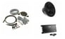 Power Acoustik BAMF-152 Subwoofer + Belva 4000W Amplifier + 4 Gauge Amp Kit Image 1