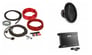 Planet Audio AC12D Subwoofer + Belva 1500W Max Amplifier + Belva 8 Gauge Amp Kit Image 1
