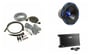 Power Acoustik MOFOS-12D4 Sub + Belva 3000W BXD3K Amplifier + 4 Gauge Amp Kit Image 1