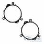 1983 - 2013 Harley Davidson OEM Style Engine Guard Speaker Package Image 5