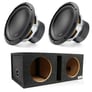 (2) JL Audio 10W3v3-4 10" Subwoofers + FREE Atrend 10DQV Image 1