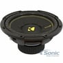 Kicker CompC CWCD124 + NVX XMDFS121 Sealed Single 12" Subwoofer Enclosure Image 4