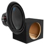 Planet Audio AC12D + NVX XMDFS121 Sealed Single 12" Subwoofer Enclosure Image 1