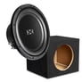 NVX NSW104V2 + NVX XMDFS101 Sealed Single 10" Subwoofer Enclosure Image 1