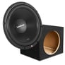 Rockford Fosgate R2D4-12 + NVX XMDFS121 Sealed Single 12" Subwoofer Enclosure Image 1