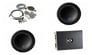 NVX VAD8402 Amplifier + (2) Alpine S-W10D2 Subwoofers + Amp Kit Image 1