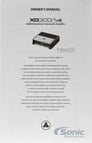 JL Audio XD300/1v2 (Open-Box, Like-New, Damaged Packaging) Image 6