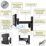 Bell'O Flat Panel Wall Mount 8260DB Image 4