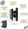 Bell'O Flat Panel Wall Mount 8240DB Image 3