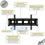 Bell'O 8325DB Flat Panel Wall Mount Image 2