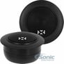 (2) NVX VSPTW 1" Tweeters with DS18 A Pillar Pod Enclosure Image 2