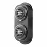 (2) NVX VSPTW 1" Tweeters with DS18 A Pillar Pod Enclosure Image 5