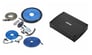 Kicker 48KXMA5004 with Amplifier Wiring Kit Image 1