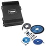 DS18 GFX-2.2K1 + Premium NVX XKIT02 1/0 Gauge Amp Kit Image 1