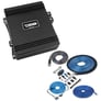DS18 GFX-3K2 + Premium NVX XKIT02 1/0 Gauge Amp Wiring Kit Image 1