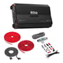 Boss Elite BE2500.1 with Amplifier Wiring Kit Image 1