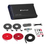 Planet Audio MB300.4D + Belva BAK84 8 Gauge Amp Wiring Kit Image 1
