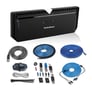 Rockford Fosgate Power T2500-1bdCP + NVX XKIT02 1/0 Gauge Amp Wiring Kit Image 1