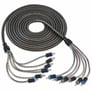 Memphis PRXA700.5 + Premium NVX XKIT46 4 Gauge Amp Wiring Kit Image 4
