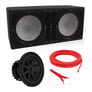 (2) Kicker 44CVX102 with Ported Dual Enclosure Image 1
