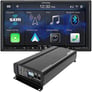 Alpine iLX-407 + Alpine KTA-450 Power Pack Amplifier Image 1