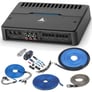 JL Audio RD400/4 with Amplifier Wiring Kit Image 1