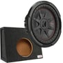Kicker 48CWRT104 with Sealed Truck Enclosure Image 1
