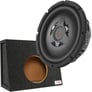 JBL CLUBWS1200BLK with Sealed Truck Enclosure Image 1