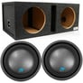 Alpine S-W10D4 with Ported Dual Enclosure Image 1