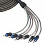 JL Audio XDM1000/5 with Amplifier Wiring Kit Image 3