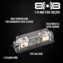 Precision Power PC1000.1D with Amplifier Wiring Kit Image 4