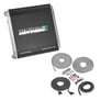 Autotek TA-1255.2 with Belva 4 Gauge Amp Kit Image 1