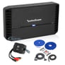 Rockford Fosgate Punch P600X4 + NVX XFLOC4 Line-Output-Converter + Amp Kit Image 1